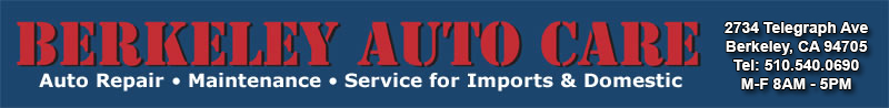 Car & Truck Oil Change, Lube, 30/60/90k Factory Maintenance, Tire Sales & Repair, Transmission & Engine Repair in Berkeley California CA 94704